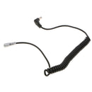 For BMPCC 4K Power Supply Cable Spring Cord DC Interface w/ 5.5x2.5mm Jack, New