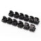 Fashion Women 12pcs Black Plastic Mini Hairpin 6 Claws Girls Hair Clip Clamp NEW