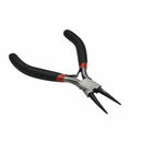 5Pcs Jewellery Mini Pliers Tools Kit Cutter Chain Round Bent Nose Beading  CHD