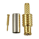 5pcs MCx Male Plug Straight RF Adapter Connector for RG179 Cable A7F3