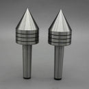 MT2 Heavy Duty MT2 Precision Rotary Live Lathe Bearing Tailstock Center For