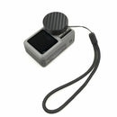Anti-scratch Lens Cap Protective Cover Mat with Lanyard for DJI Osmo Action