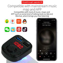 X22 Bluetooth 5.0 MP3 FM Transmitter Handsfree 3.1A LCD Display Car Charger
