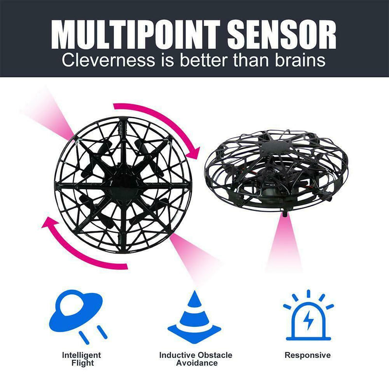 Gesture-sensitive Mini Drone Smart UFO Aircraft Flying Toys RC Hand Control