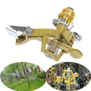 Zinc Alloy Impact Sprinkler Garden Lawn  Watering  Irrigation Spray Head