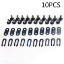 10Pcs Bicycle Bike Chain Master Link Joint Connector Single Speed Quick-Clip KIT