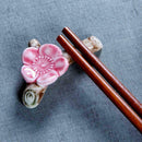6pcs Chopsticks Rests Plum Blossom Creative Chopsticks Holder for Kitchen Home