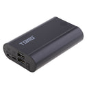 Dual USB LCD Power Bank Battery Charger Holder for 3pcs 18650 Batteries