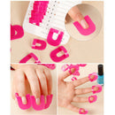 26x Manicure Finger Nail Art Design Tips Cover Polish Shield Protector Tools Z