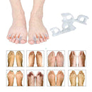 1Pair Silicone Gel Foot Fingers Thumb Valgus Protector Adjuster Foot Care R S3M7
