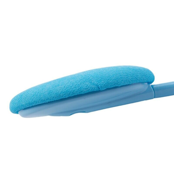 2 Pink & Blue Back Rubs & Massager Bath Brush Easy Lotion Applicator,Extra  U7C2