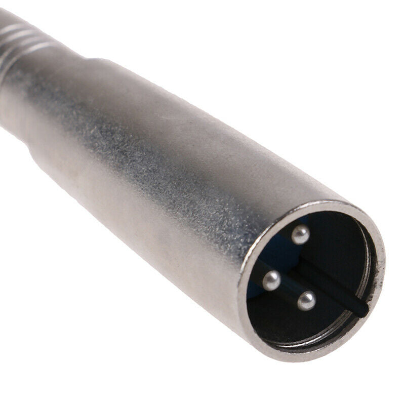 1pc MIC 3 Pin XLR Male Plug to 1/4 Inch 6.35mm Mono Female Jack Audio Cable3C