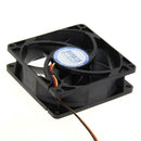 Mute 80mm Computer PC Case 3/4 Pin Cooling Fan with Screw Pad for PC CUP