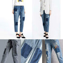 18pcs Iron-on Denim Cotton Patch Clothes Jeans Repair Elbow Knee Back Patch