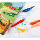 6Colors Pastel Pencil Set Tray Bright Paint Dry Pencil Soft Drawing Crayon Z4V6