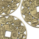 2Pcs Auspicious Chinese Zodiac Feng Shui Coin Good Luck Prosperous Protection OZ