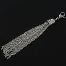 Stainless Steel Tassel Charm for Jewelry Making