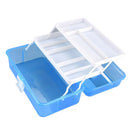 12 inch Translucent Carrying Case Art/Craft Supply Toolbox Storage Container