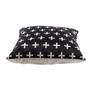 Pillow Case Black And White Pattern Pillow Case Cotton Linen Print 45x45Cm  Y5B3