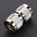 Walkie-Talkie Feeder Cable Double UHF PL259 Connector SL16 to SL16 Male Adapter
