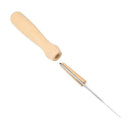 60pcs Felting Needles Pin Tools Felt Of Wool Pins 3 Sizes W/ Wooden Handle