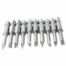 10 Pcs 50mm Length Magnetic 4mm Width Slotted Tip Screwdriver Bits