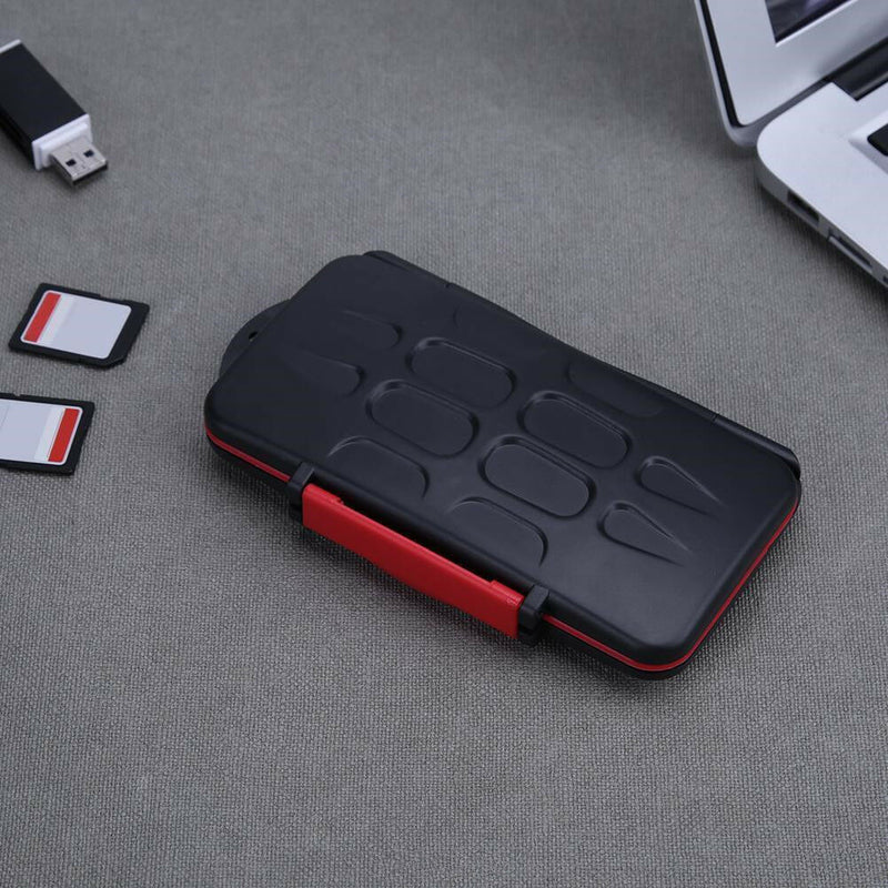 12Pcs SD Card Case Cover Box Waterproof Shockproof Hard Storage Protector Memory