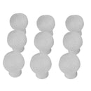 12pcs 7 Color Gradient Ball Shaped LED Night Candle Light Lamp Color Change