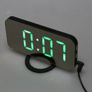 Led Digital Alarm Table Clock Brightness Adjustable For Home Office Hotel L