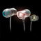 Noise Isolating Headphones, Earbuds, in-ear Headphones, Powerful Sound with Bass