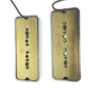 1 Set P90 Soapbar Single Coil Pickup Bridge Neck for 6 Strings Electric Guitar