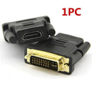 HDMI Female To Female/VGA Male//24+1Pin DVI Male HDMI Adapter Connector HDTV YK