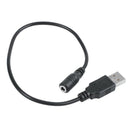 DC 3.5 x 1.35mm Female to USB 2.0 A Male Connector Power Cable