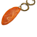 Long Necklace Acrylic Alloy Lobster Buckle Necklace Geometric Fancy Stone P