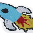 rocket reversible change color sequins sew on patches for clothes diy appliqu JS