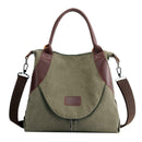 Women Large Totes Shopping Bag Handbag Shoulder Messenger Bags (Army Green)