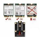 M.2 NGFF to Mini PCI-E PCI For Intel 9260 8265 7260 AC Bluetooth Card Wirel Y5A3