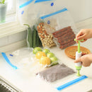 1Set Vacuum Sealer Vacuum bags For Food Storage With Pump Reusable Food Packa OZ