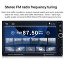 2 Din 7 inch Contact Screen Multimedia Player Bluetooth Hands-Free Fm Aux U