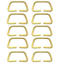 10xDIY Purse Frame Round Shape Bag Handles Handmade Handbag Making Bag Accessory