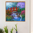 5D DIY Full Drill Diamond Painting Cross Stitch Embroidery Kit (Bridge08)