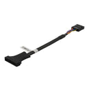 5X USB 3.0 Motherboard Male Header 20 pin to 9 pin Female USB 2.0 Cable DHJ