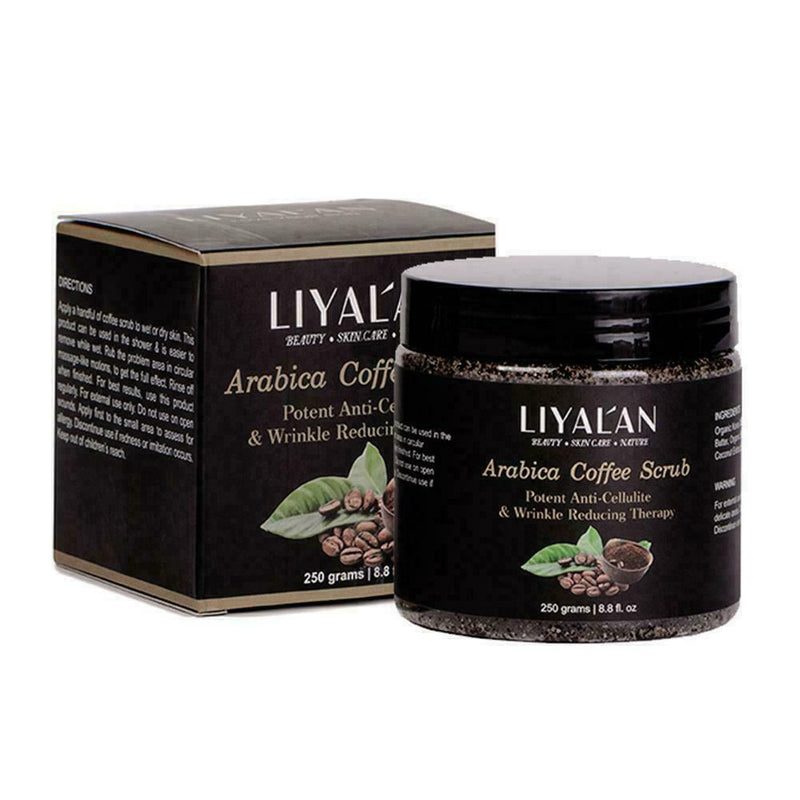 Arabica Coffee Body Scrub Anti Cellulite Stretch Marks Spider Vain