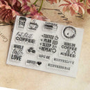 Silicone Transparent Seals Clear Stamps Letter DIY Scrapbooking Photo Album