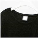 Womens Loose Casual Asymmetric Hem Long Sleeve Cotton Swing T-shirt Tops