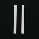 2pcs 42*3.5*4.5/3.5 MM Electric Guitar Pre-Slotted Bone String Nut for 6