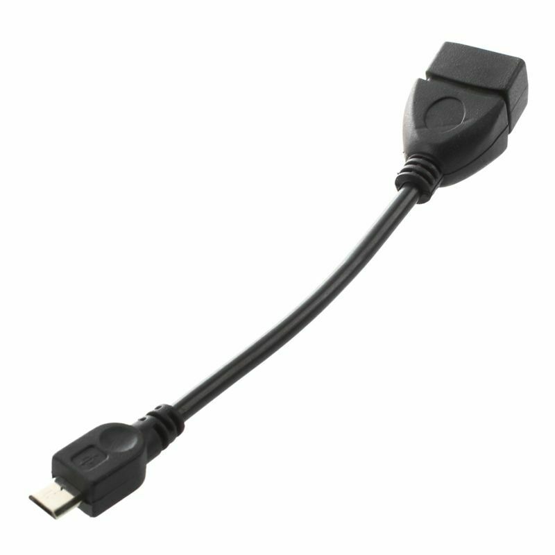 USB A 2.0 female to Micro USB B male Cable Adapter W1Y1