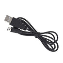 USB Charge Charing Power Cable Cord Charger for  3DS XL 3DSLL Black LJ