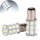 2pcs 12V LED 1157 White BAY15D P21/5W 27SMD 5050Car TailBrake Lights Bulb`LampBX