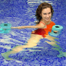 Foam Dumbbells Water Aerobic Exercise Hand Bars Pool Resistance Exercises E
